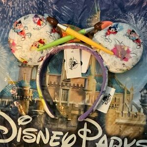 Disney Parks Ink and Paint ears, NWT